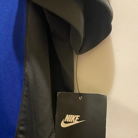 Nike Men's Blue and Gray Polo Shirt - Picture 10 of 11